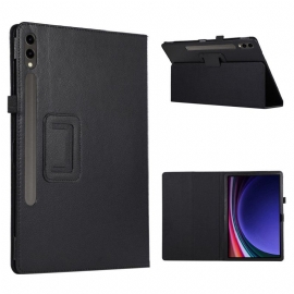 Pouzdro Samsung Galaxy Tab S9 Plus Kožený Efekt
