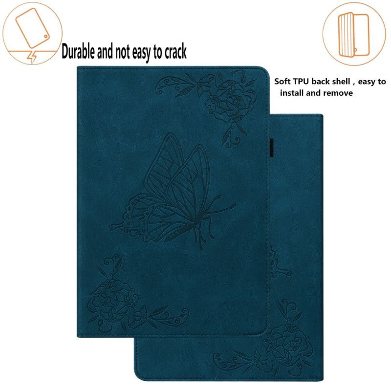 Pouzdro Samsung Galaxy Tab S9 Plus Motýl