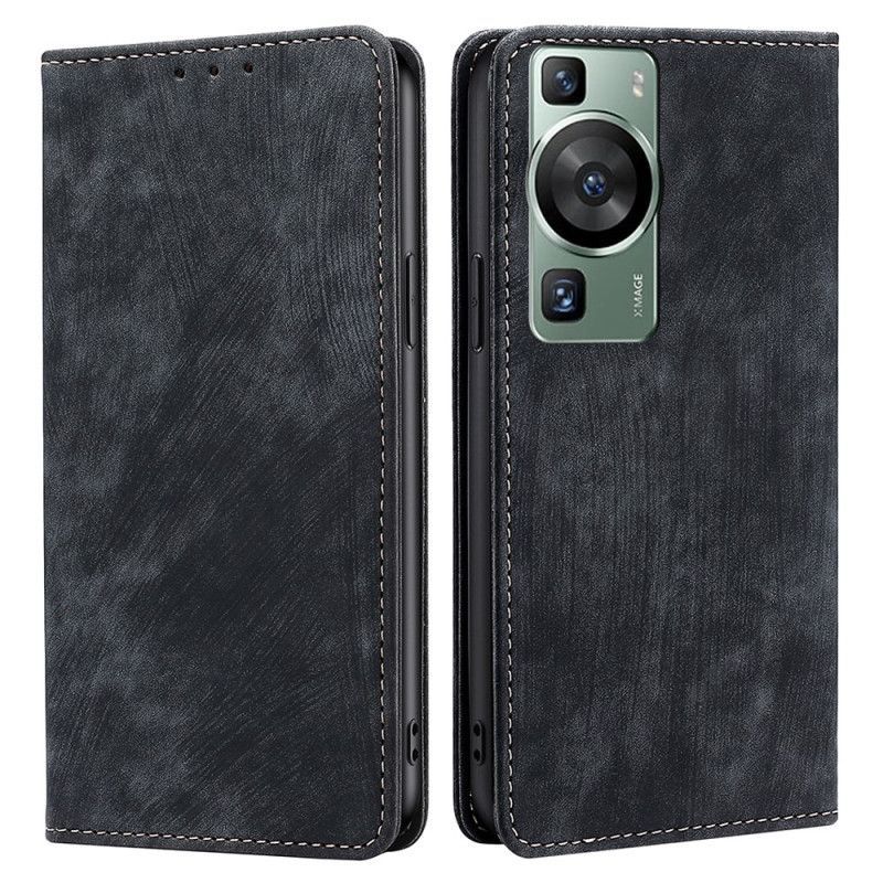 Kryty Na Mobil Na Huawei P60 Pro Flipové Pouzdro Vintage Série