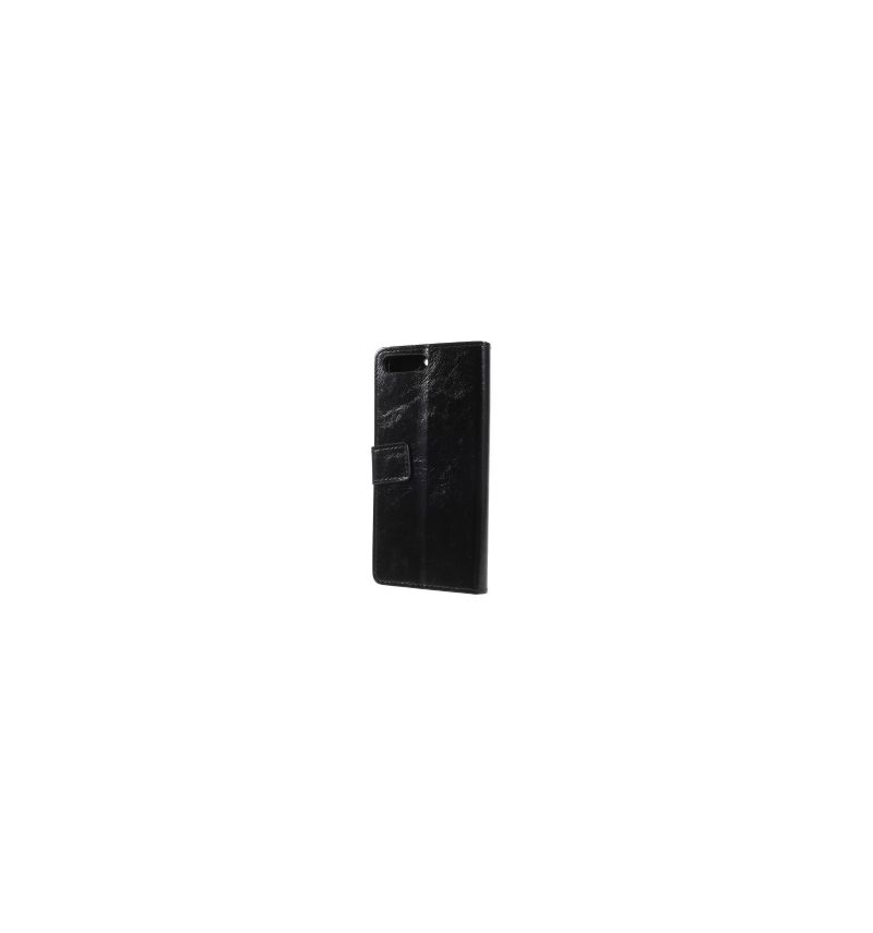 Kožené Pouzdro Na Honor 7A Peněženkové Pouzdro Peněženka S Koženými Efekty