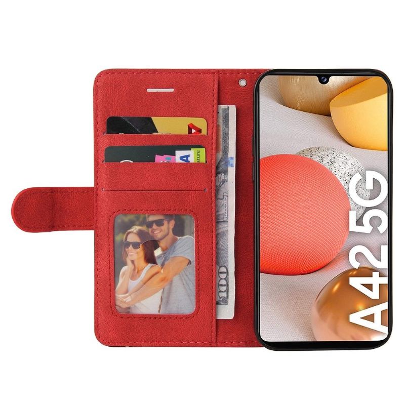 Flipové Pouzdro Na Samsung Galaxy A42 5G Bicolor Artistic