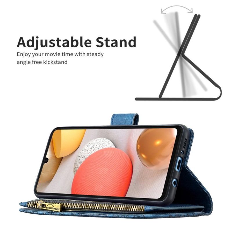 Flipové Pouzdro Na Samsung Galaxy A42 5G Peněženkové Pouzdro Létající Motýli