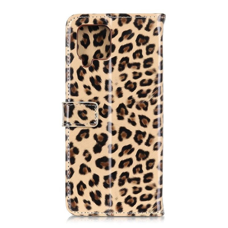Kožené Pouzdro Na Samsung Galaxy A42 5G Styl Leoparda Z Umělé Kůže