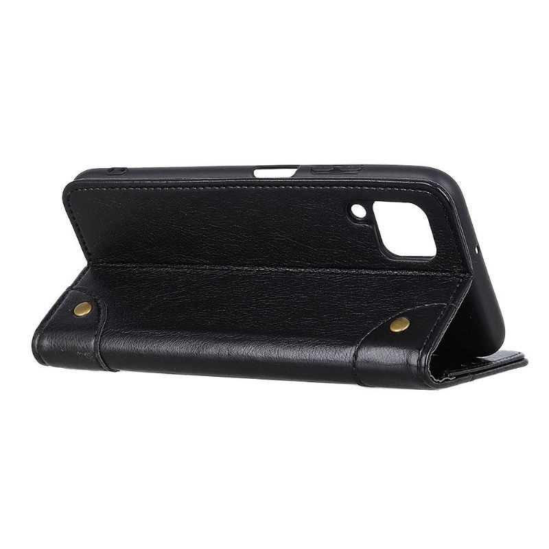 Kožené Pouzdro Na Samsung Galaxy A42 5G Vintage Nappa