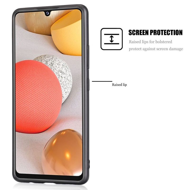 Kryt Na Samsung Galaxy A42 5G Kožený Efekt Milena
