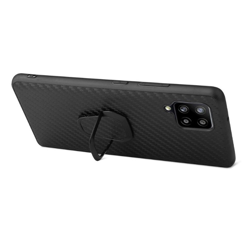 Kryt Na Samsung Galaxy A42 5G Kroužek Z Uhlíkových Vláken