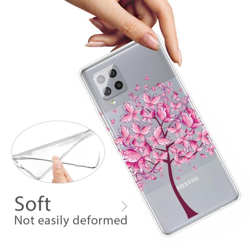 Kryt Na Samsung Galaxy A42 5G Motýlí Strom