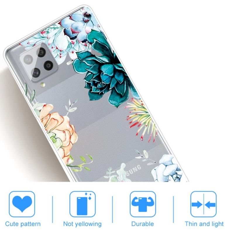 Kryt Na Samsung Galaxy A42 5G Různé Květiny