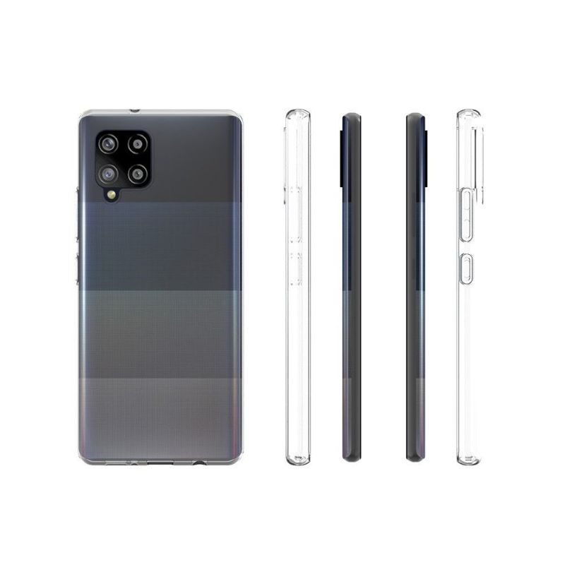 Kryt Na Samsung Galaxy A42 5G Transparentní Silikon