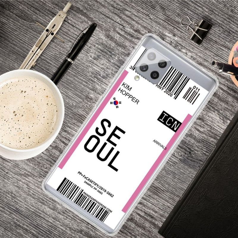Kryty Na Mobil Na Samsung Galaxy A42 5G Palubní Vstupenka 03 Soul