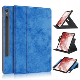 Kožený Kryt Samsung Galaxy Tab S9 Rotační
