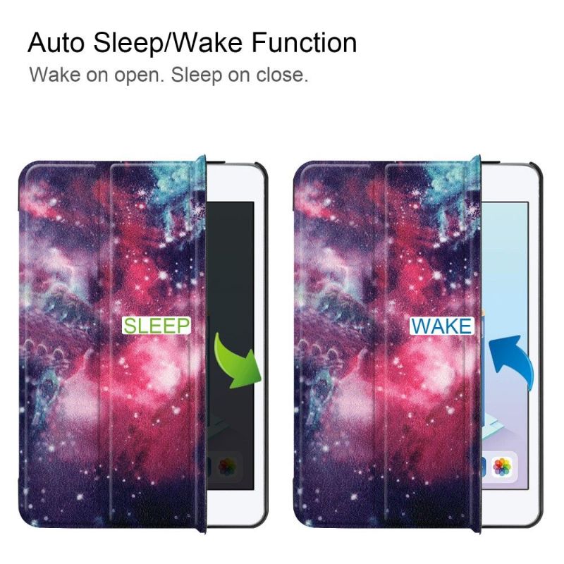 Chytré Pouzdro iPad Mini 2019 Galaxy Pattern