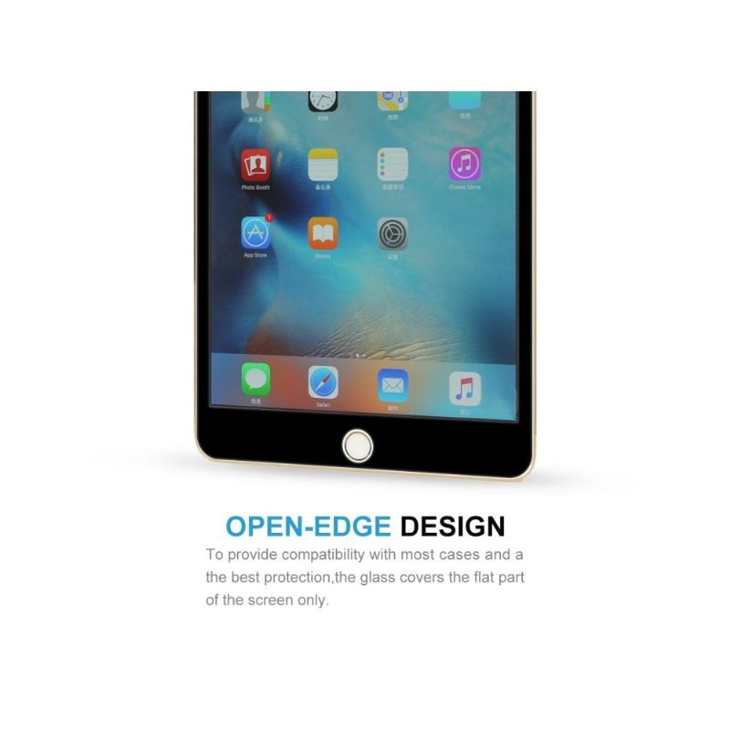 iPad Mini 2019 – Ochranné Tvrzené Sklo V Plné Velikosti – Černá