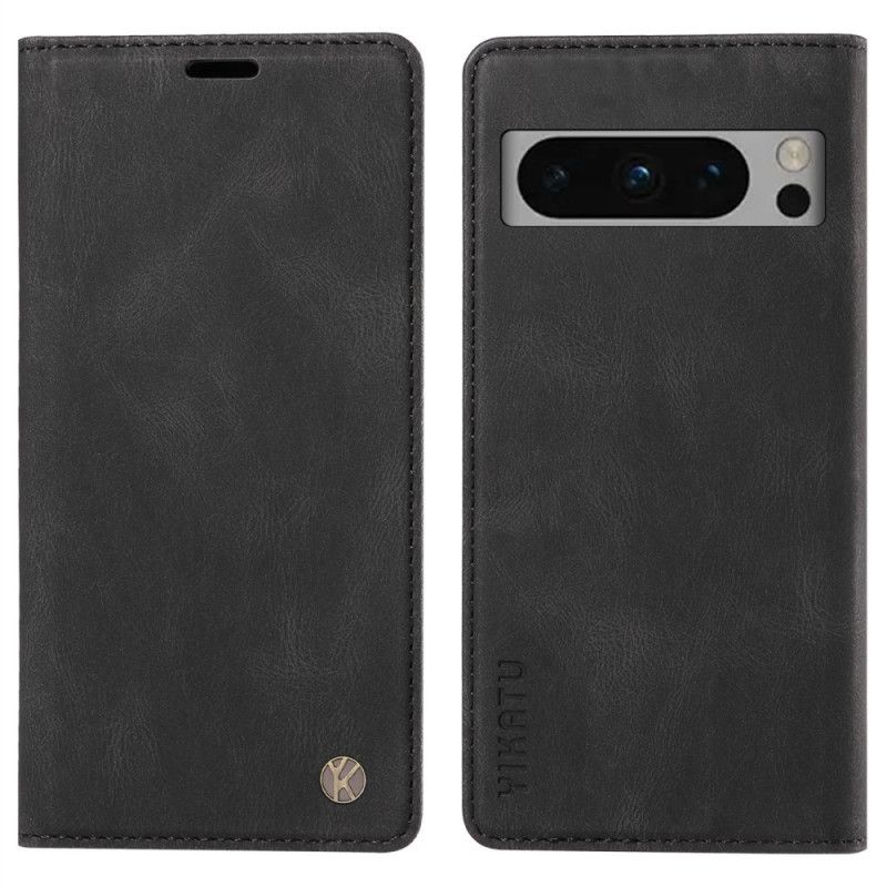 Kožené Pouzdro Folio Google Pixel 8 Pro Yikatu