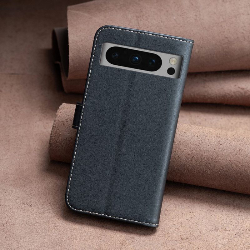 Kožený Kryt Na Google Pixel 8 Pro Barva Binfen Ve Stylu Kůže