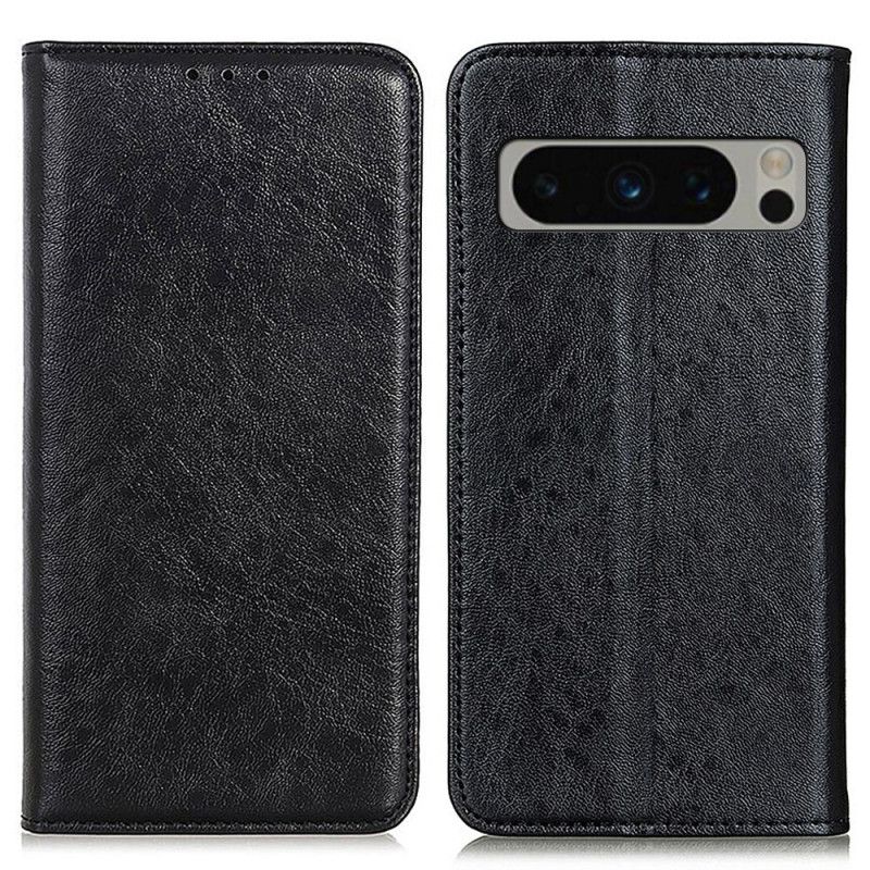 Kožený Kryt Na Google Pixel 8 Pro Imitace Kůže