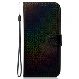 Kožený Kryt Na Google Pixel 8 Pro Strappy Disco