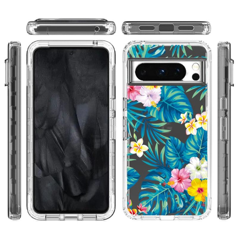 Kryt Google Pixel 8 Pro Květinové Zesílení