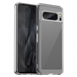 Kryt Na Google Pixel 8 Pro Průhledné Silikonové Okraje