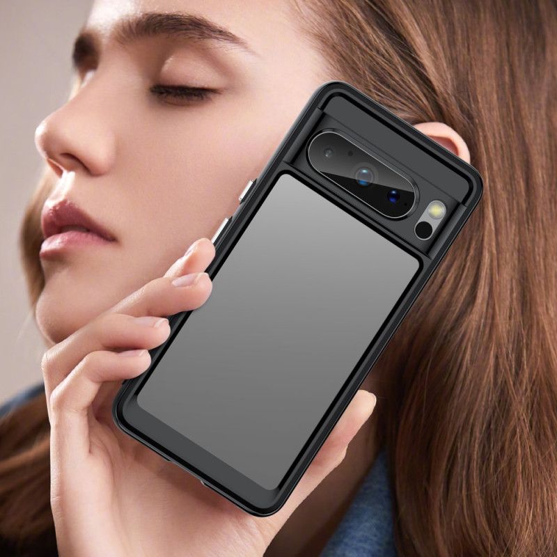 Kryt Na Google Pixel 8 Pro Průhledné Silikonové Okraje