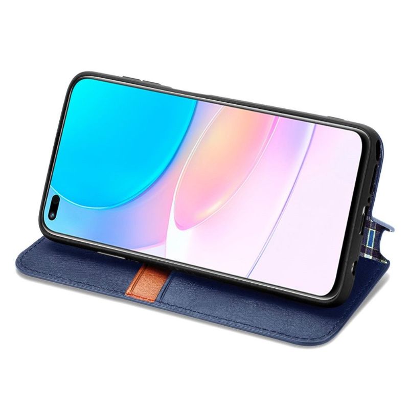Flipové Pouzdro Na Huawei Nova 8i / Honor 50 Lite Držák Karty Kub Design
