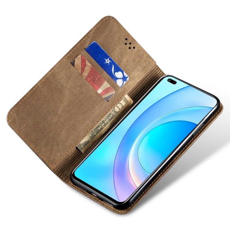 Flipové Pouzdro Na Huawei Nova 8i / Honor 50 Lite Držitel Karty La Giulia