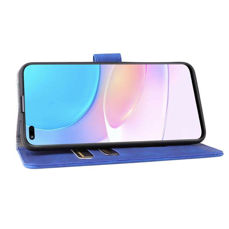 Flipové Pouzdro Na Huawei Nova 8i / Honor 50 Lite Měkký Dotek