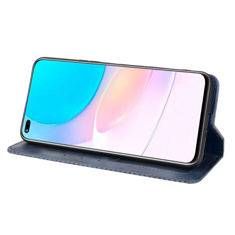 Kožené Pouzdro Folio Na Huawei Nova 8i / Honor 50 Lite Kůže Ve Stylu Cirénius