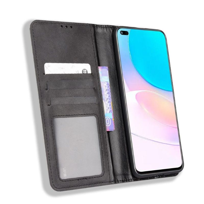 Kožené Pouzdro Folio Na Huawei Nova 8i / Honor 50 Lite Kůže Ve Stylu Cirénius