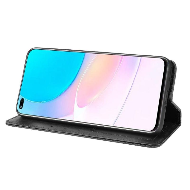 Kožené Pouzdro Folio Na Huawei Nova 8i / Honor 50 Lite Kůže Ve Stylu Cirénius