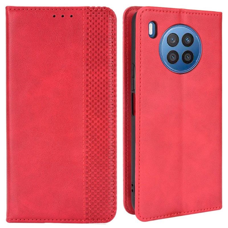 Kožené Pouzdro Folio Na Huawei Nova 8i / Honor 50 Lite Kůže Ve Stylu Cirénius