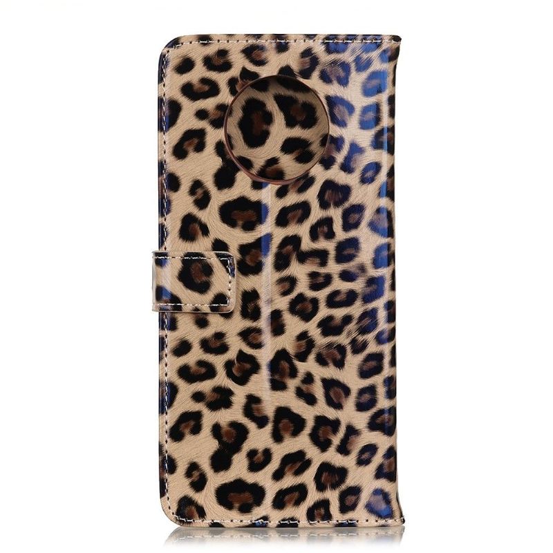 Kožené Pouzdro Na Huawei Mate 40 Pro Styl Leoparda Z Umělé Kůže