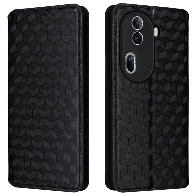 Kožené Pouzdro Folio Oppo Reno 11 Pro 5g Diamanty