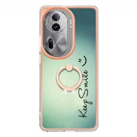Kryt Oppo Reno 11 Pro 5g Držák Prstenu Keep Smile