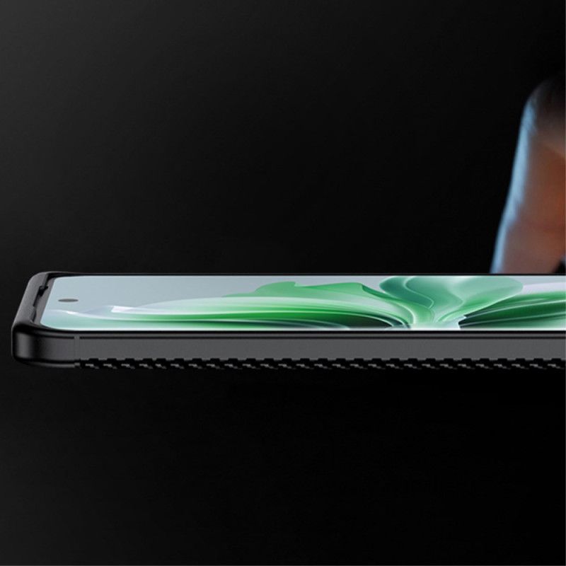 Kryt Oppo Reno 11 Pro 5g Textura Uhlíkových Vláken