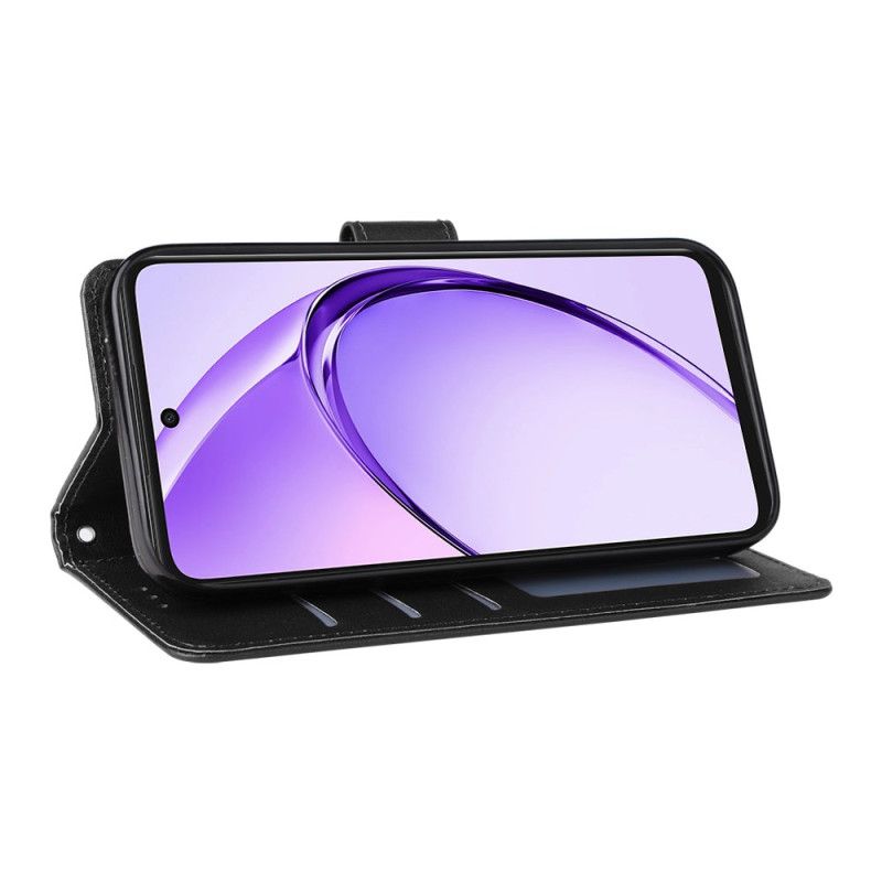 Kožený Kryt Oppo Reno 14 5g Klasický Kožený Styl