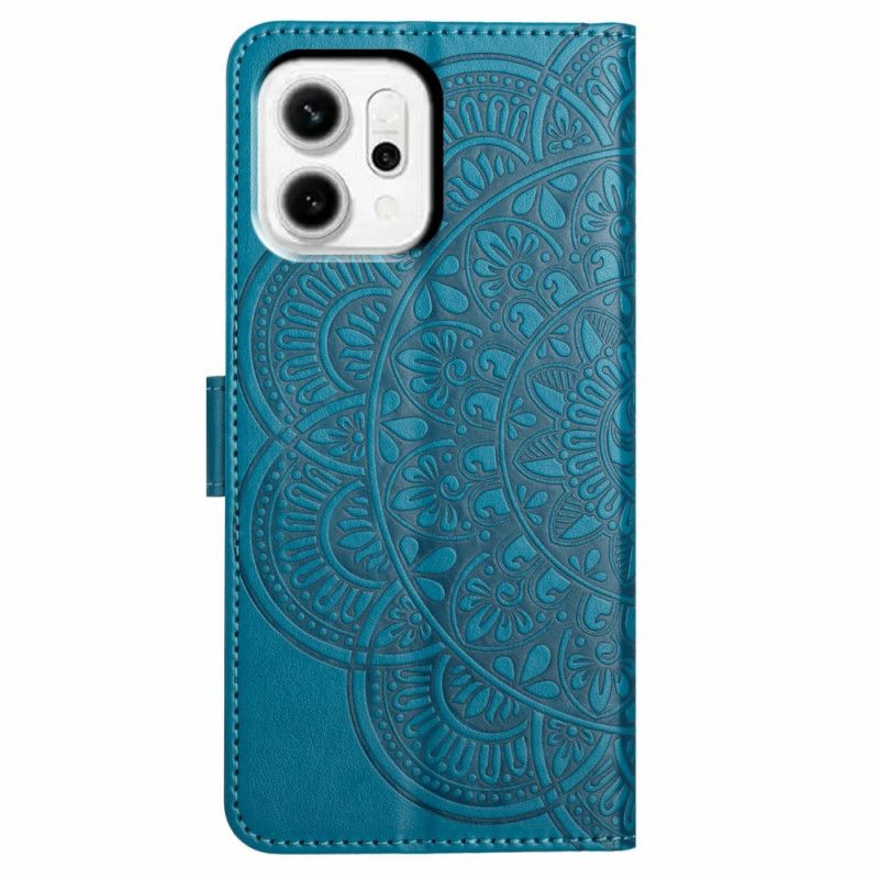 Kožený Kryt Oppo Reno 14 5g Rytá Mandala