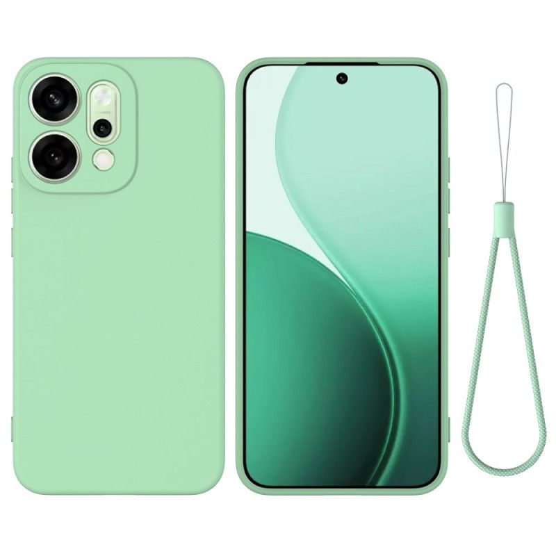 Kryt Oppo Reno 14 5g Silikonový Šňůrku Na Krk