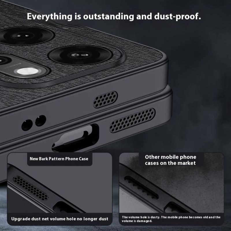 Kryt Oppo Reno 14 5g Textura Dřeva