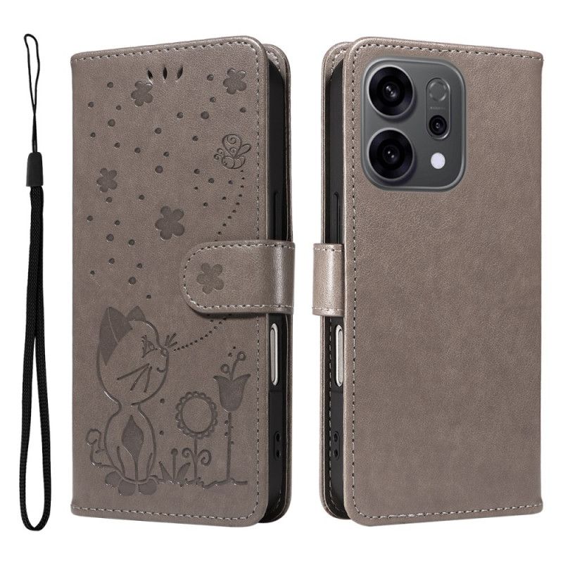 Peněženková Pouzdra Oppo Reno 14 5g Včela