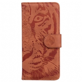 Flipové Pouzdro Na Xiaomi 13 Pro Na Lana Strappy Tiger Print