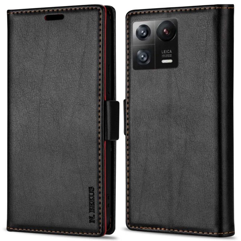 Flipové Pouzdro Na Xiaomi 13 Pro Ln.bekus Kožený Efekt