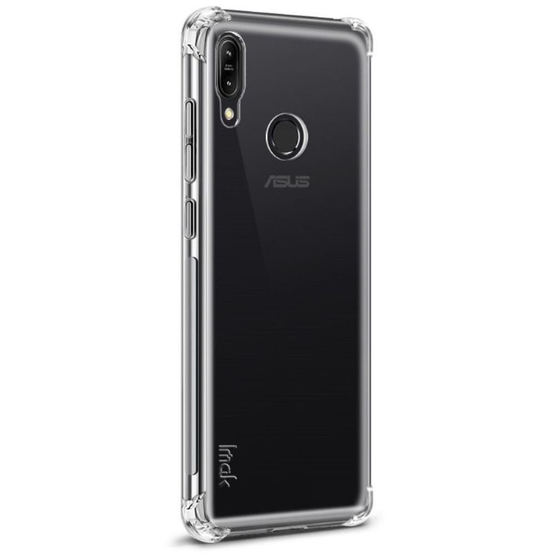 Asus Zenfone Max M2 - Průhledné Pouzdro Class Protect + Ochranná Fólie