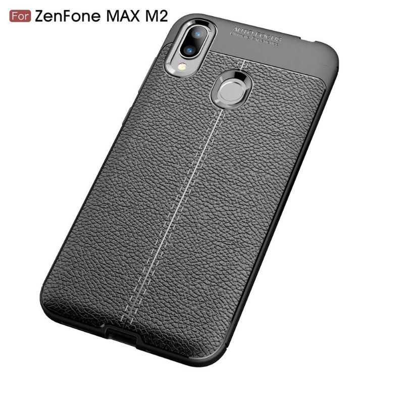 Kryt Na Asus Zenfone Max M2 Gel Pro Konečnou Úpravu Umělé Kůže