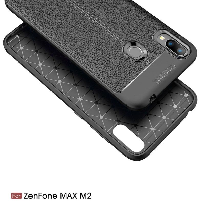 Kryt Na Asus Zenfone Max M2 Gel Pro Konečnou Úpravu Umělé Kůže
