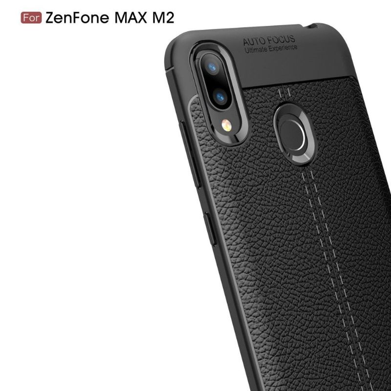 Kryt Na Asus Zenfone Max M2 Gel Pro Konečnou Úpravu Umělé Kůže