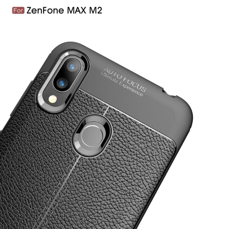 Kryt Na Asus Zenfone Max M2 Gel Pro Konečnou Úpravu Umělé Kůže