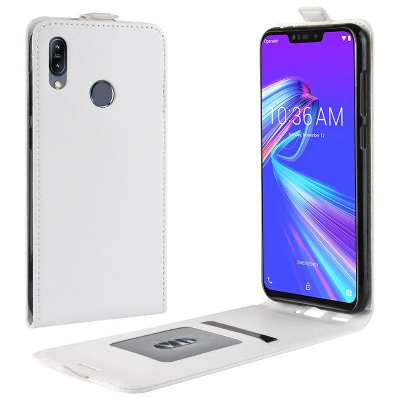 Pouzdra Na Asus Zenfone Max M2 Flipové Pouzdro Vertikální Umělá Kůže
