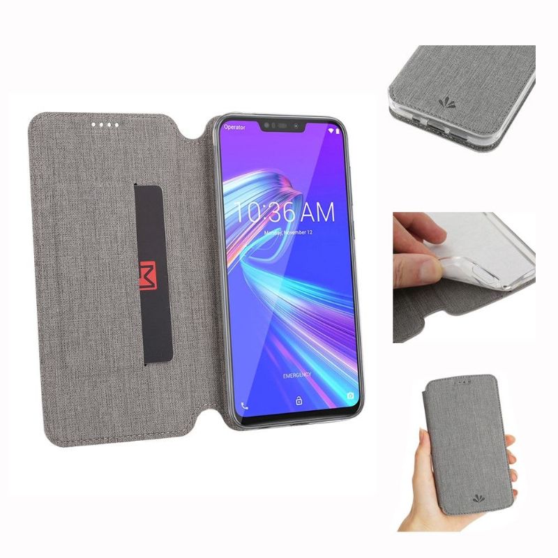Pouzdra Na Asus Zenfone Max M2 Podpora Texturovaných Výztuh
