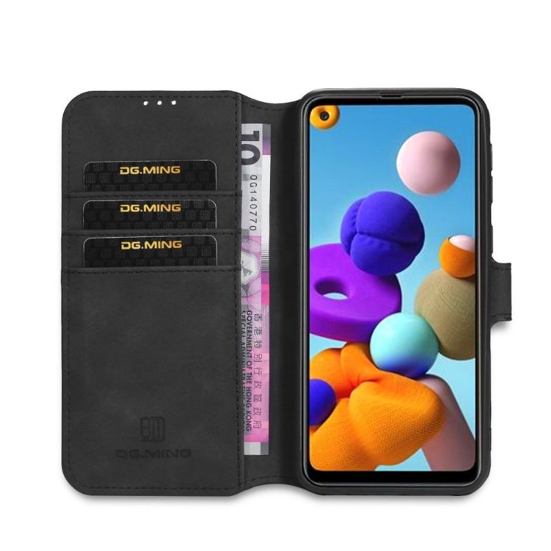Flipové Pouzdro Na Samsung Galaxy A21s Retro Styl Dg Ming